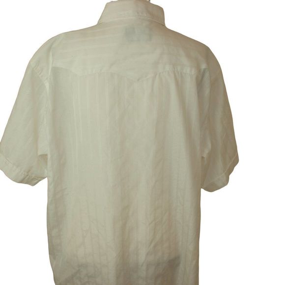 White Horse Pearl Snap Button Western Shirt SZ XL - Picture 3 of 6